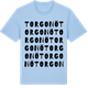Blue Soul t-shirt med Torgonö ordlek t-shirt