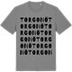 Mid Heather Gray t-shirt med Torgonö ordlek t-shirt