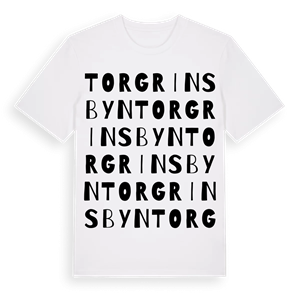 Torgrinsbyn ordlek t-shirt – ekologisk bomull t-shirt från Pinshirt