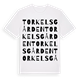 Torkelsgården ordlek t-shirt