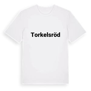 Torkelsröd fetstil t-shirt – ekologisk bomull t-shirt från Pinshirt