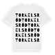 Torkelsröd ordlek t-shirt