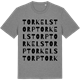 Mid Heather Gray t-shirt med Torkelstorp ordlek t-shirt