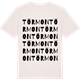 Vintage White t-shirt med Törmon ordlek t-shirt
