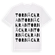 Tornäckran ordlek t-shirt