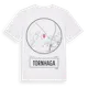 White t-shirt med Tornhaga t-shirt