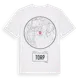 White t-shirt med Torp t-shirt
