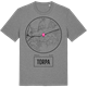 Mid Heather Gray t-shirt med Torpa t-shirt