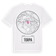 White t-shirt med Torpa t-shirt
