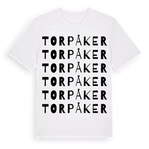 Torpåker ordlek t-shirt – ekologisk bomull t-shirt från Pinshirt