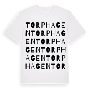 Torphagen ordlek t-shirt – ekologisk bomull t-shirt från Pinshirt