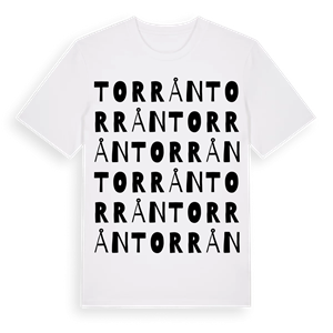 Torrån ordlek t-shirt – ekologisk bomull t-shirt från Pinshirt