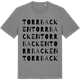 Mid Heather Gray t-shirt med Torrbacken ordlek t-shirt
