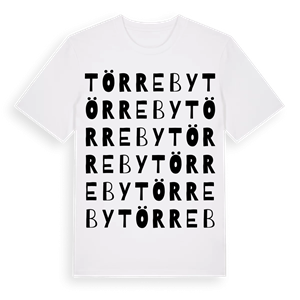Törreby ordlek t-shirt – ekologisk bomull t-shirt från Pinshirt