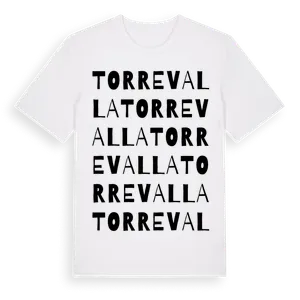 Torrevalla ordlek t-shirt – ekologisk bomull t-shirt från Pinshirt
