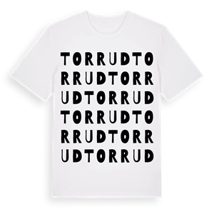 Torrud ordlek t-shirt – ekologisk bomull t-shirt från Pinshirt