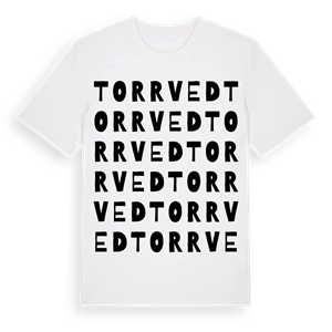 Torrved ordlek t-shirt – ekologisk bomull t-shirt från Pinshirt
