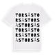 White t-shirt med Torsås ordlek t-shirt