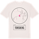 Vintage White t-shirt med Torsberg t-shirt