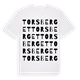 Torsberget ordlek t-shirt