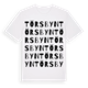 Törsbyn ordlek t-shirt