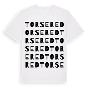Torsered ordlek t-shirt – ekologisk bomull t-shirt från Pinshirt