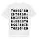 Torsgården ordlek t-shirt