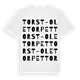 Torst-Oletorpet ordlek t-shirt