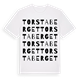 Torstaberget ordlek t-shirt