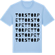Blue Soul t-shirt med Torstorpet ordlek t-shirt