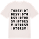Vintage White t-shirt med Torsvid ordlek t-shirt