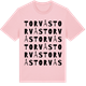 Pink Cotton t-shirt med Torvås ordlek t-shirt