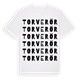 Torverör ordlek t-shirt