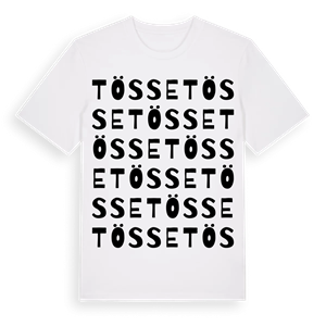 Tösse ordlek t-shirt – ekologisk bomull t-shirt från Pinshirt