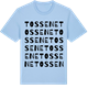 Blue Soul t-shirt med Tossene ordlek t-shirt