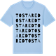 Blue Soul t-shirt med Tostared ordlek t-shirt