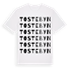 Tostebyn ordlek t-shirt