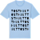 Blue Soul t-shirt med Tosthult ordlek t-shirt