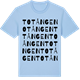 Blue Soul t-shirt med Totången ordlek t-shirt