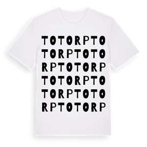 Totorp ordlek t-shirt – ekologisk bomull t-shirt från Pinshirt