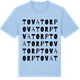 Blue Soul t-shirt med Tovatorp ordlek t-shirt