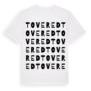 Tovered ordlek t-shirt – ekologisk bomull t-shirt från Pinshirt