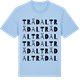 Blue Soul t-shirt med Trädal ordlek t-shirt