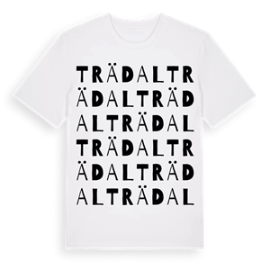 Trädal ordlek t-shirt – ekologisk bomull t-shirt från Pinshirt