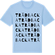 Blue Soul t-shirt med Trädbacka ordlek t-shirt