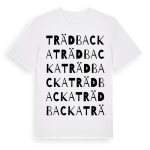 Trädbacka ordlek t-shirt – ekologisk bomull t-shirt från Pinshirt