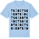 Blue Soul t-shirt med Trädets gård ordlek t-shirt
