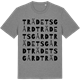 Mid Heather Gray t-shirt med Trädets gård ordlek t-shirt