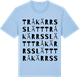 Blue Soul t-shirt med Tråkärrsslätt ordlek t-shirt