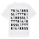 Tråkärrsslätt ordlek t-shirt